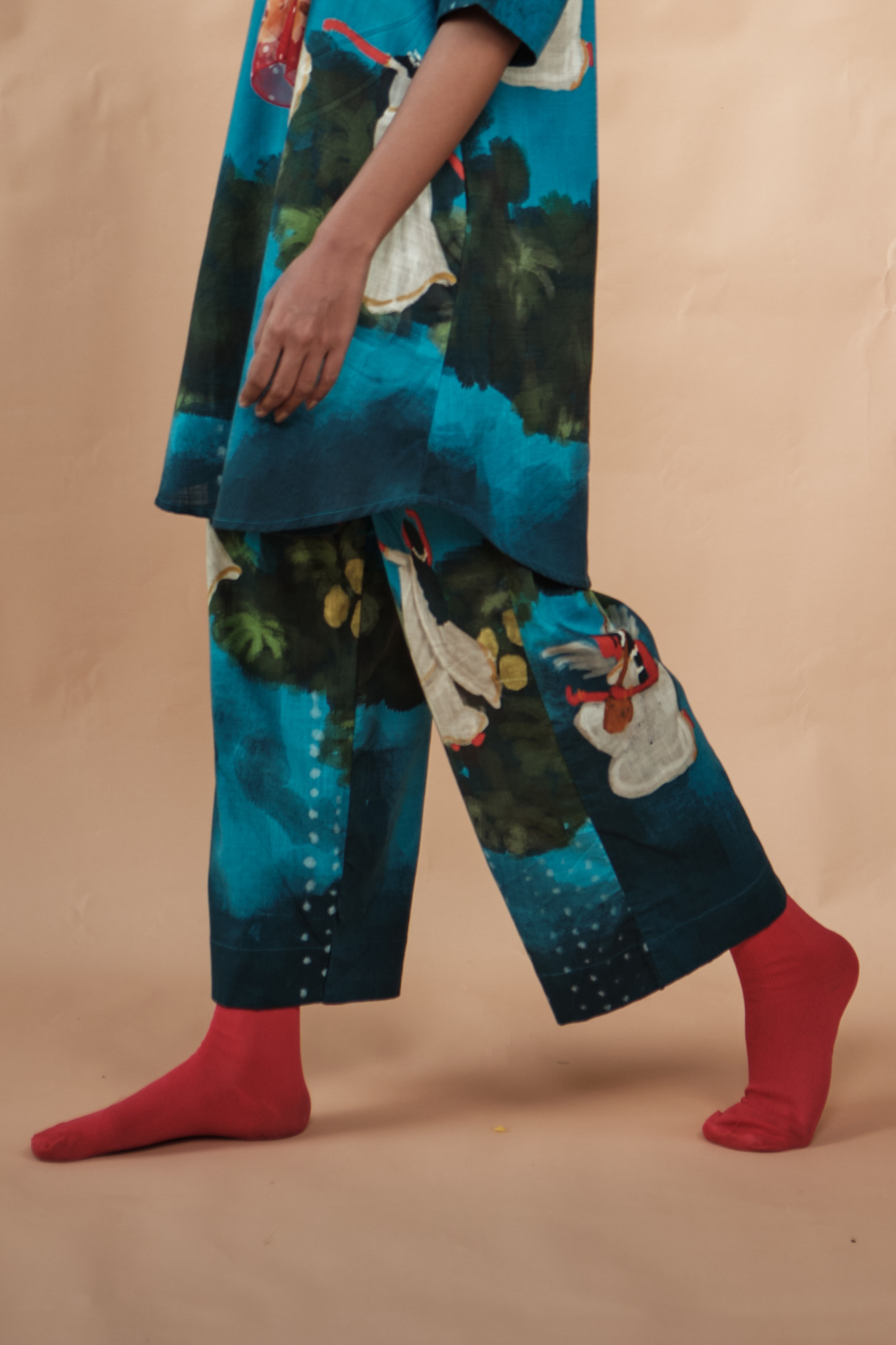 Lila co ord pant only (blue)