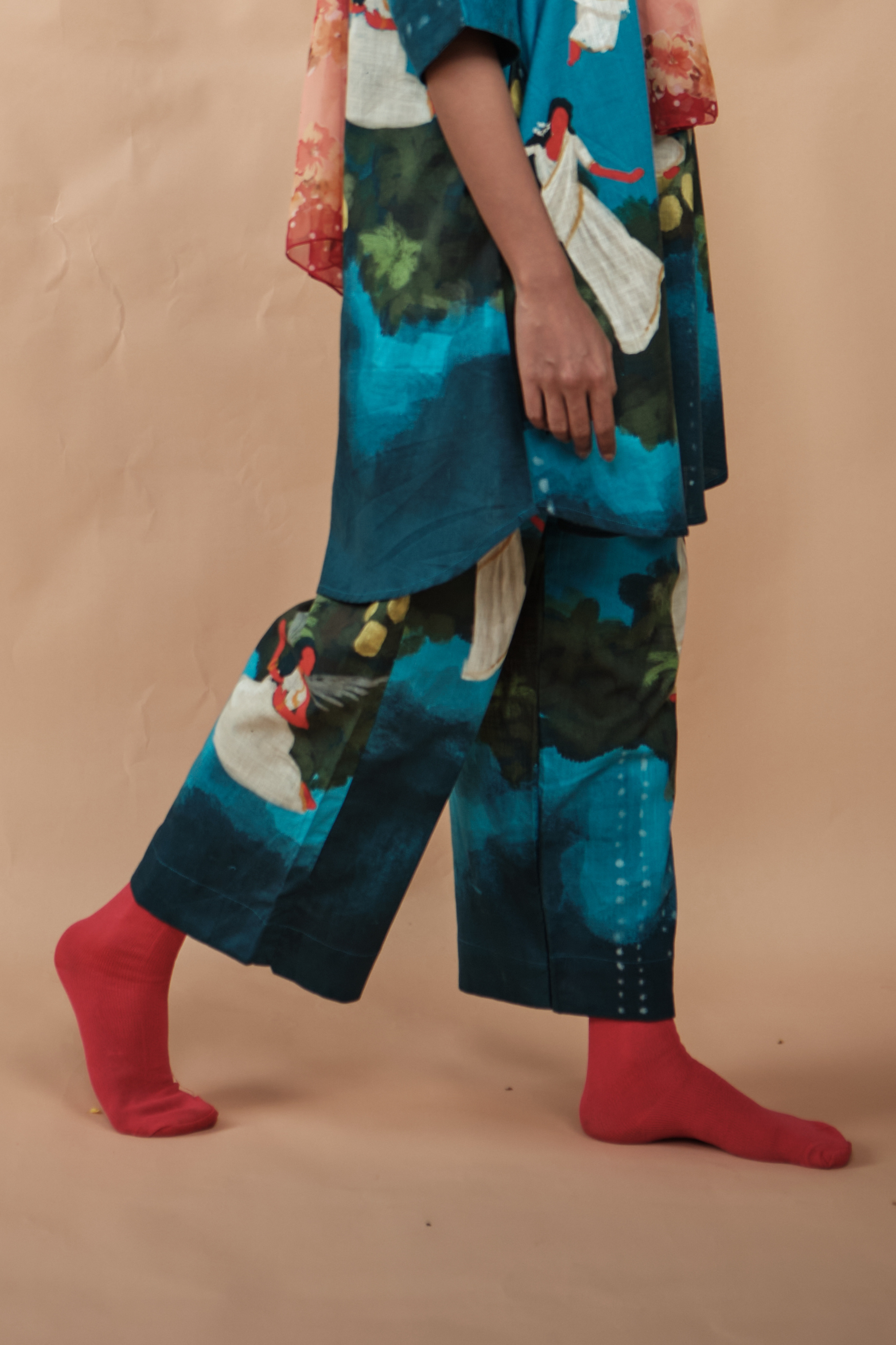 Lila co ord pant only (blue)