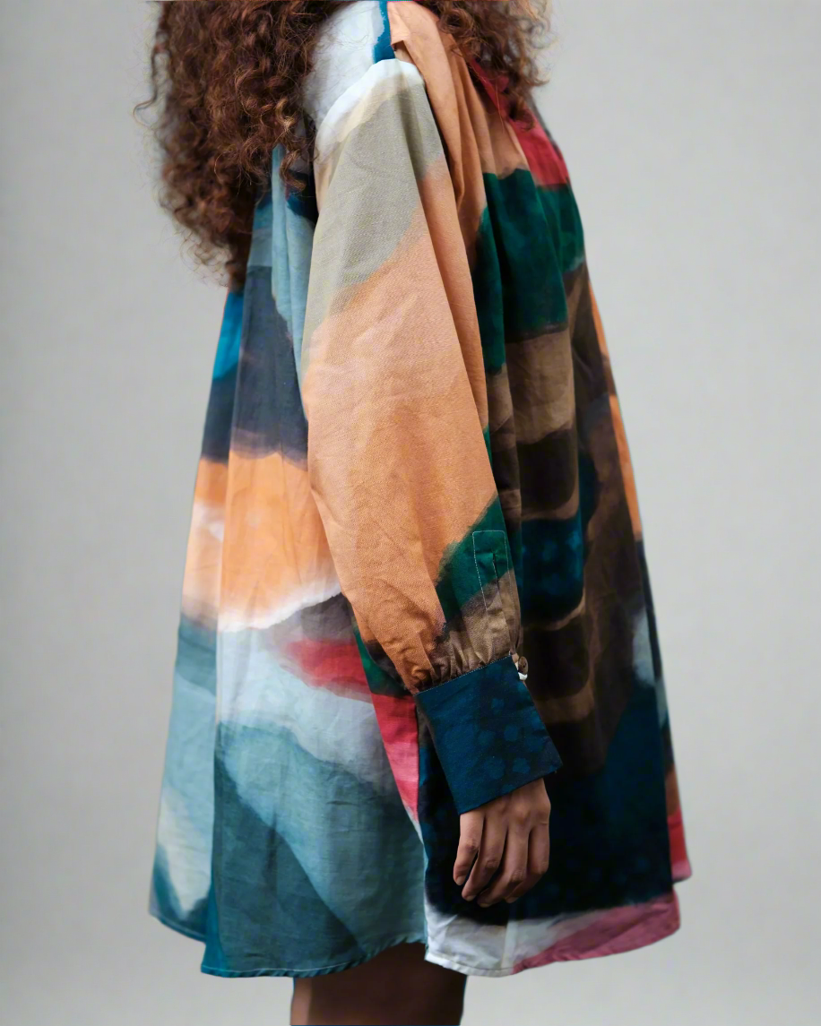 Radha pleated dress