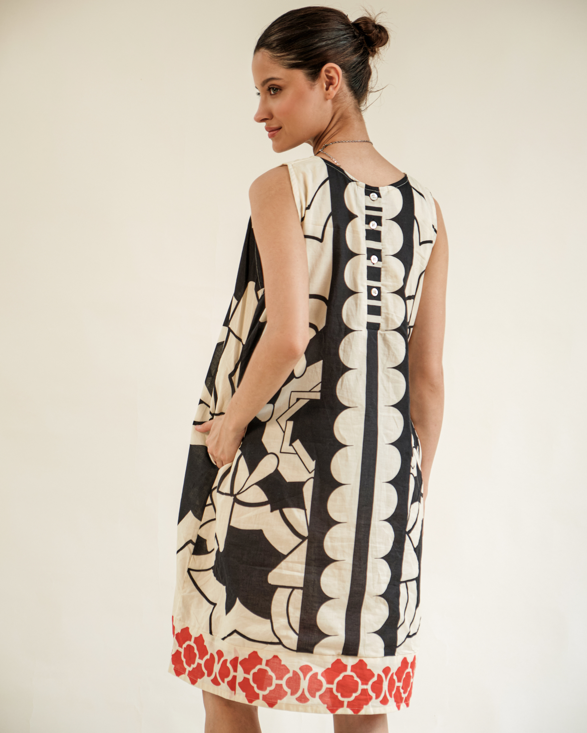 Kalam shift dress