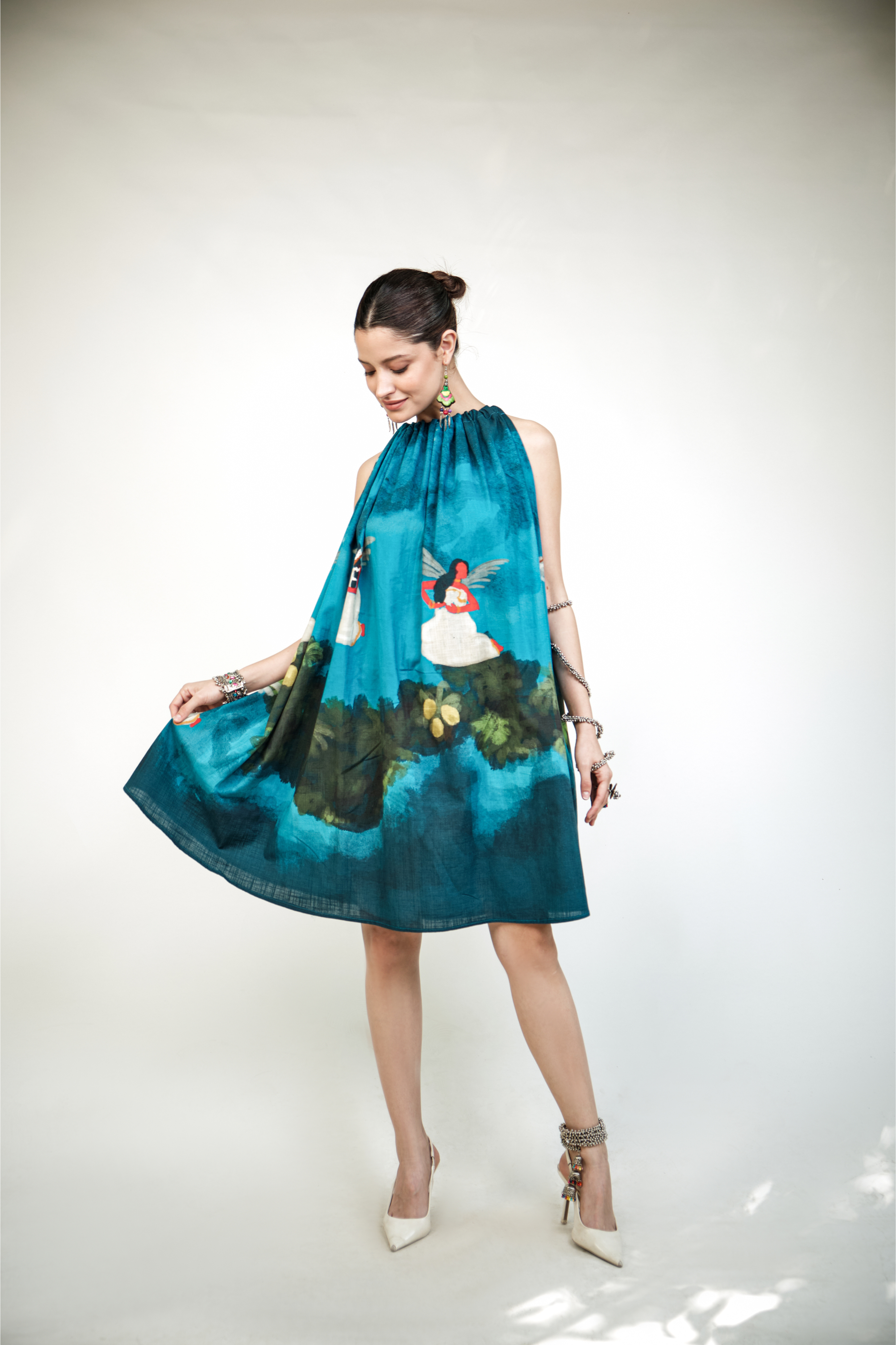 Kadhali halterneck - short
