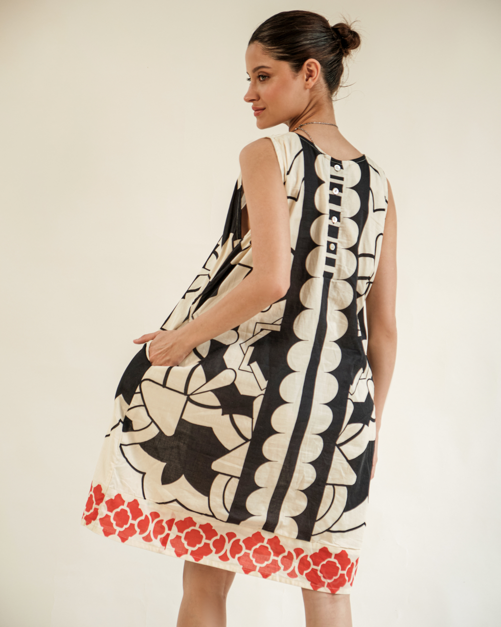 Kalam shift dress