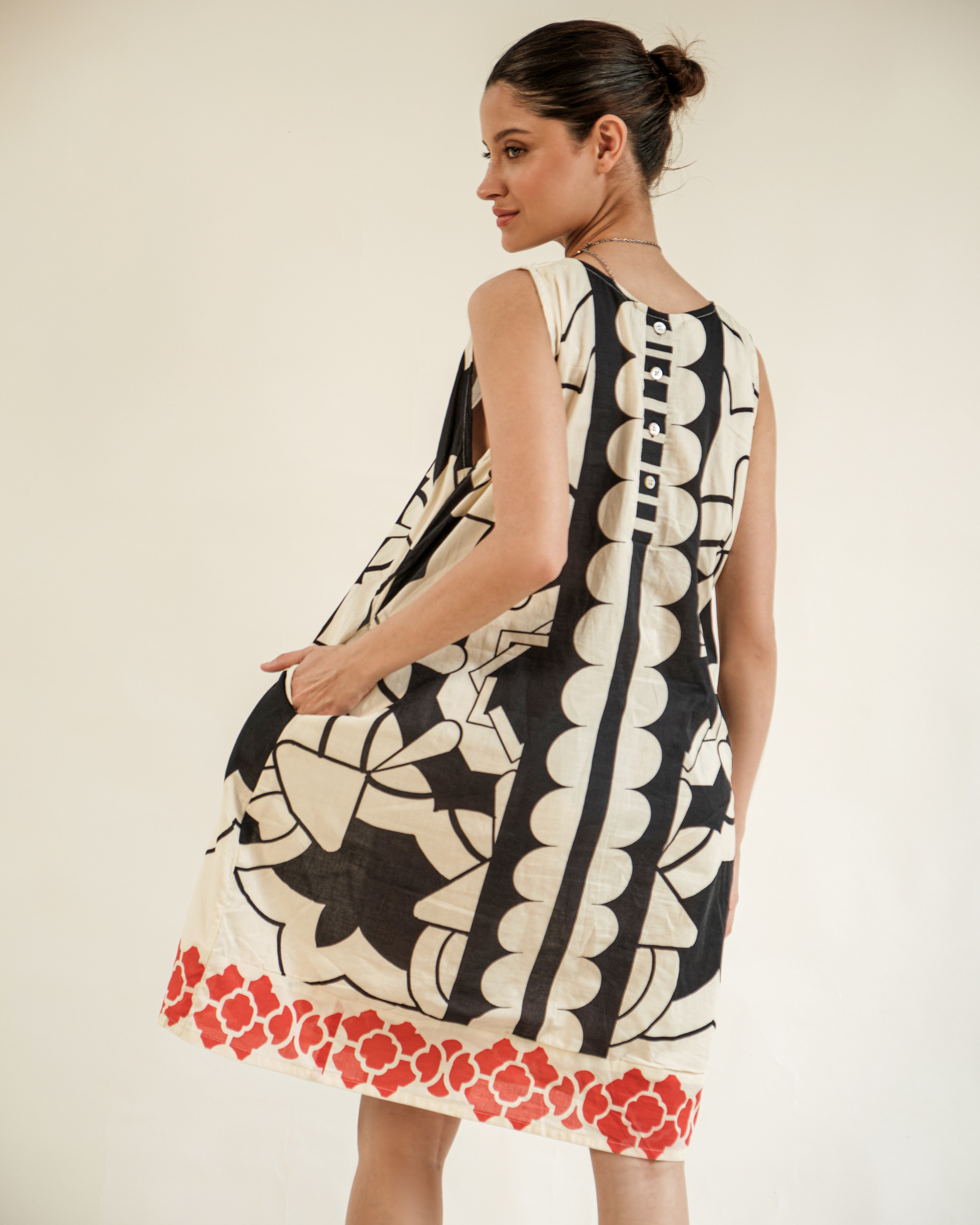 Kalam shift dress