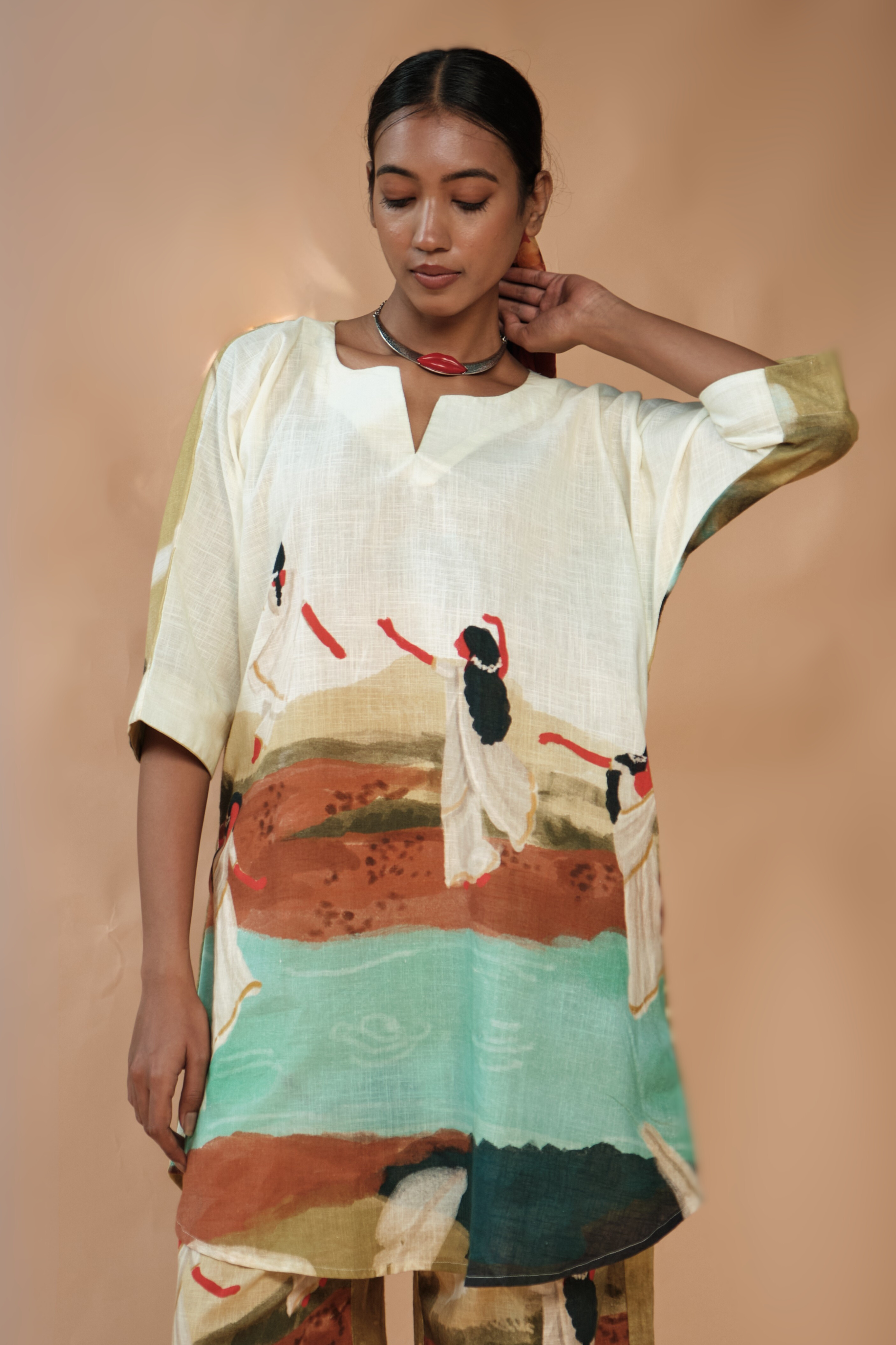 Lila co ord top only (sandal)