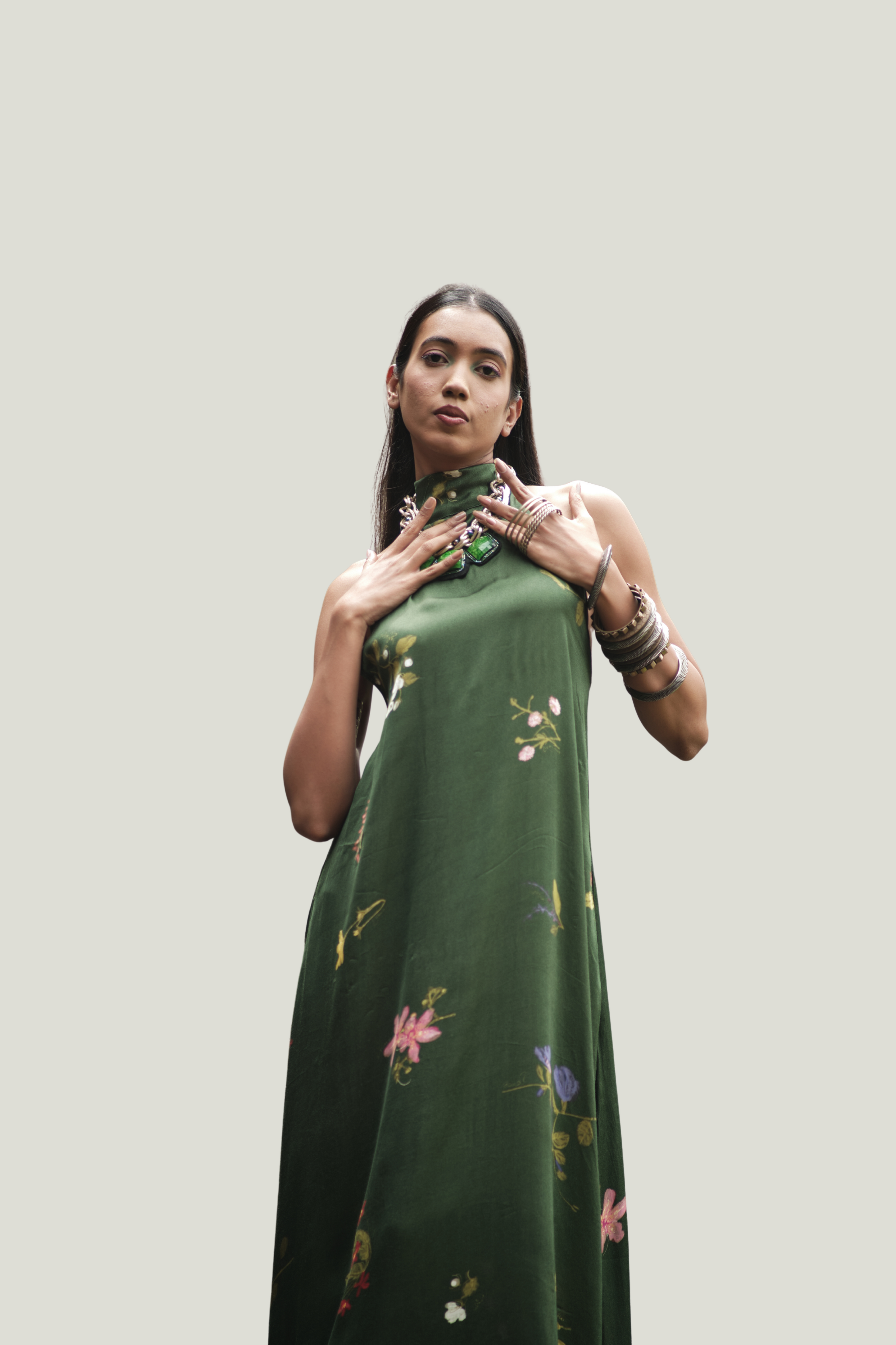 Pookkuda halterneck