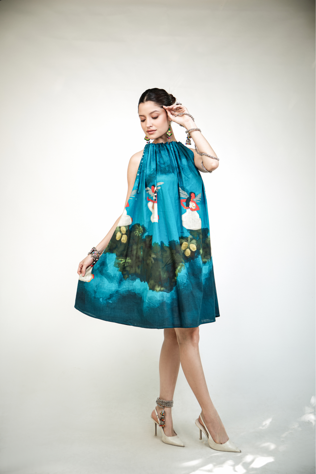 Kadhali halterneck - short