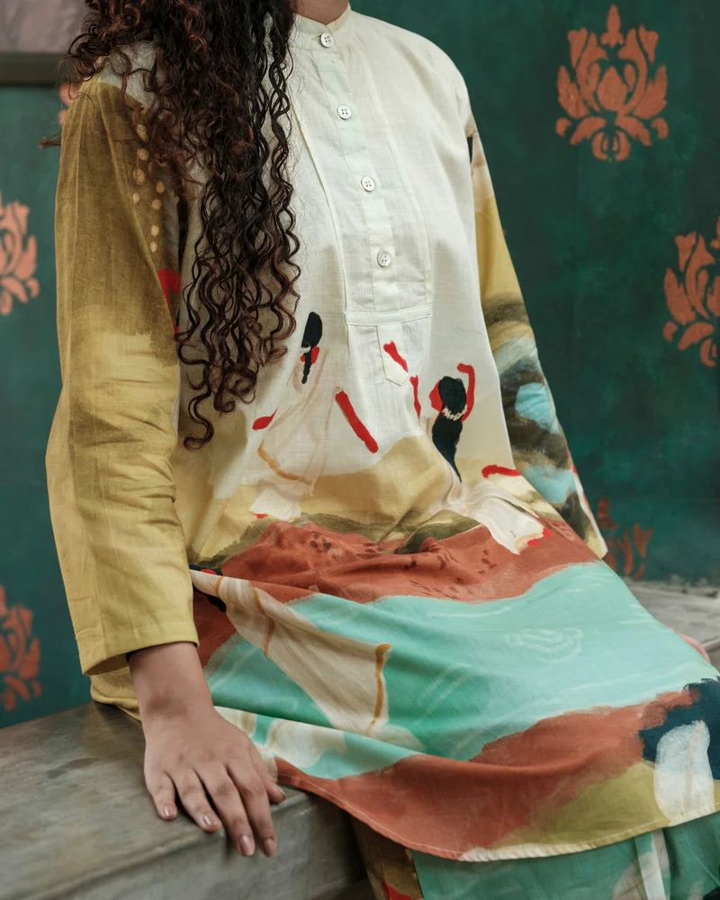 Lila co ord set - sandal