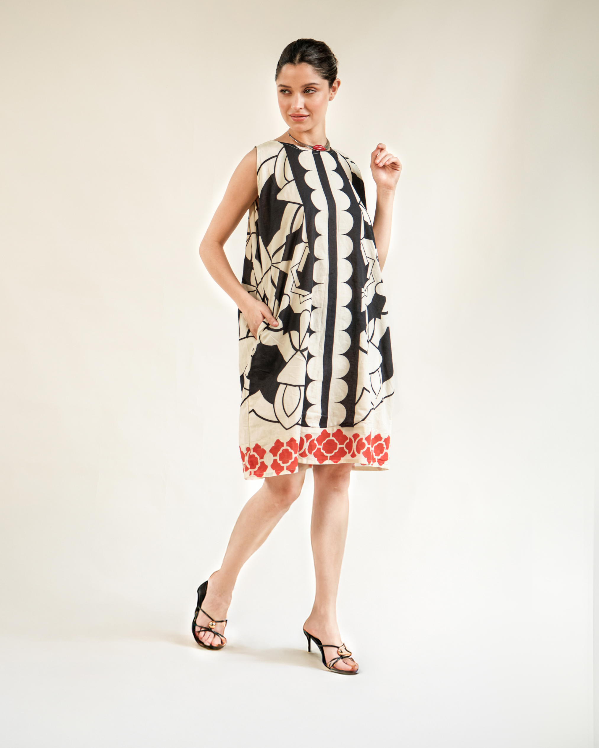 Kalam shift dress