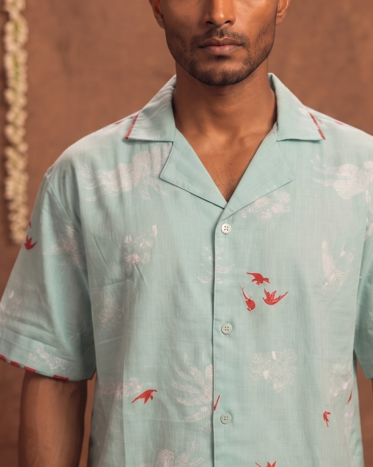 Onam Shirt & Mundu Set - Green HS