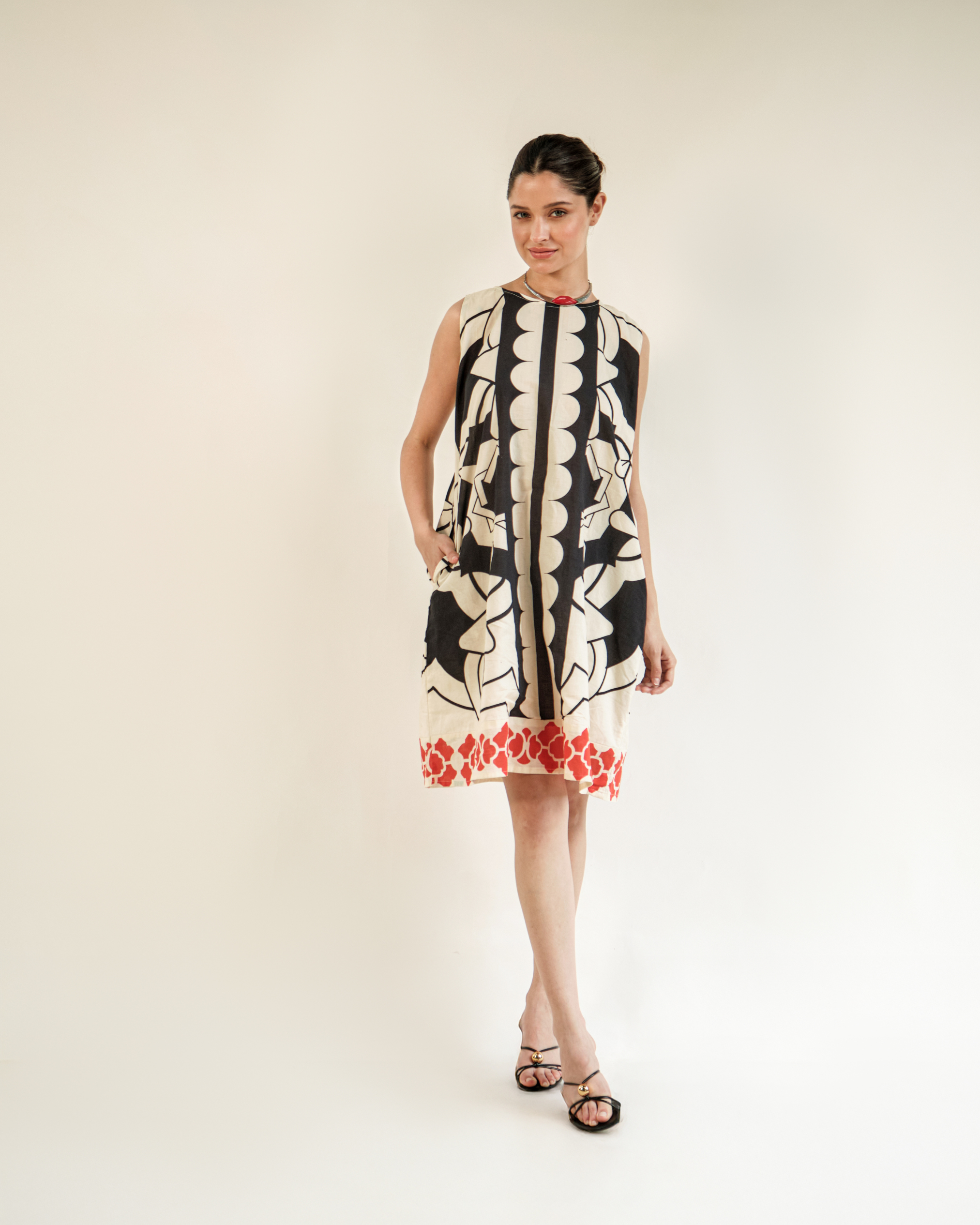 Kalam shift dress
