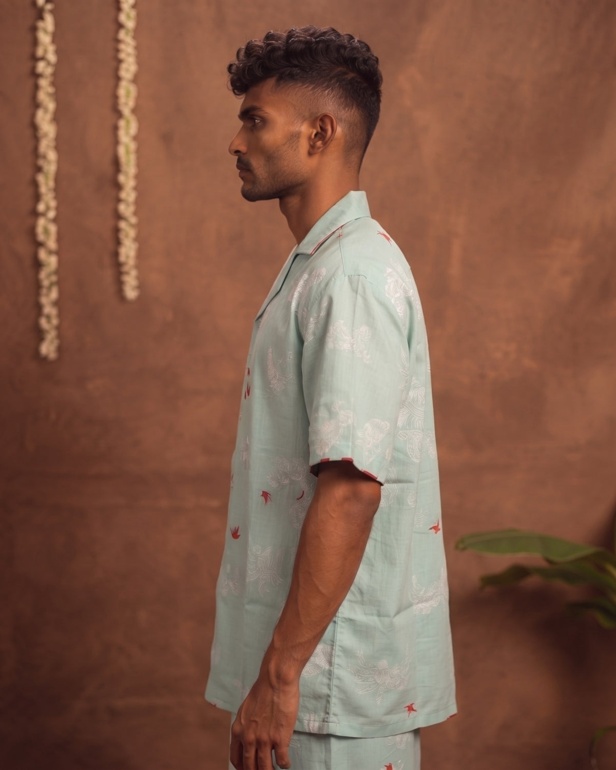 Onam Shirt & Mundu Set - Green HS