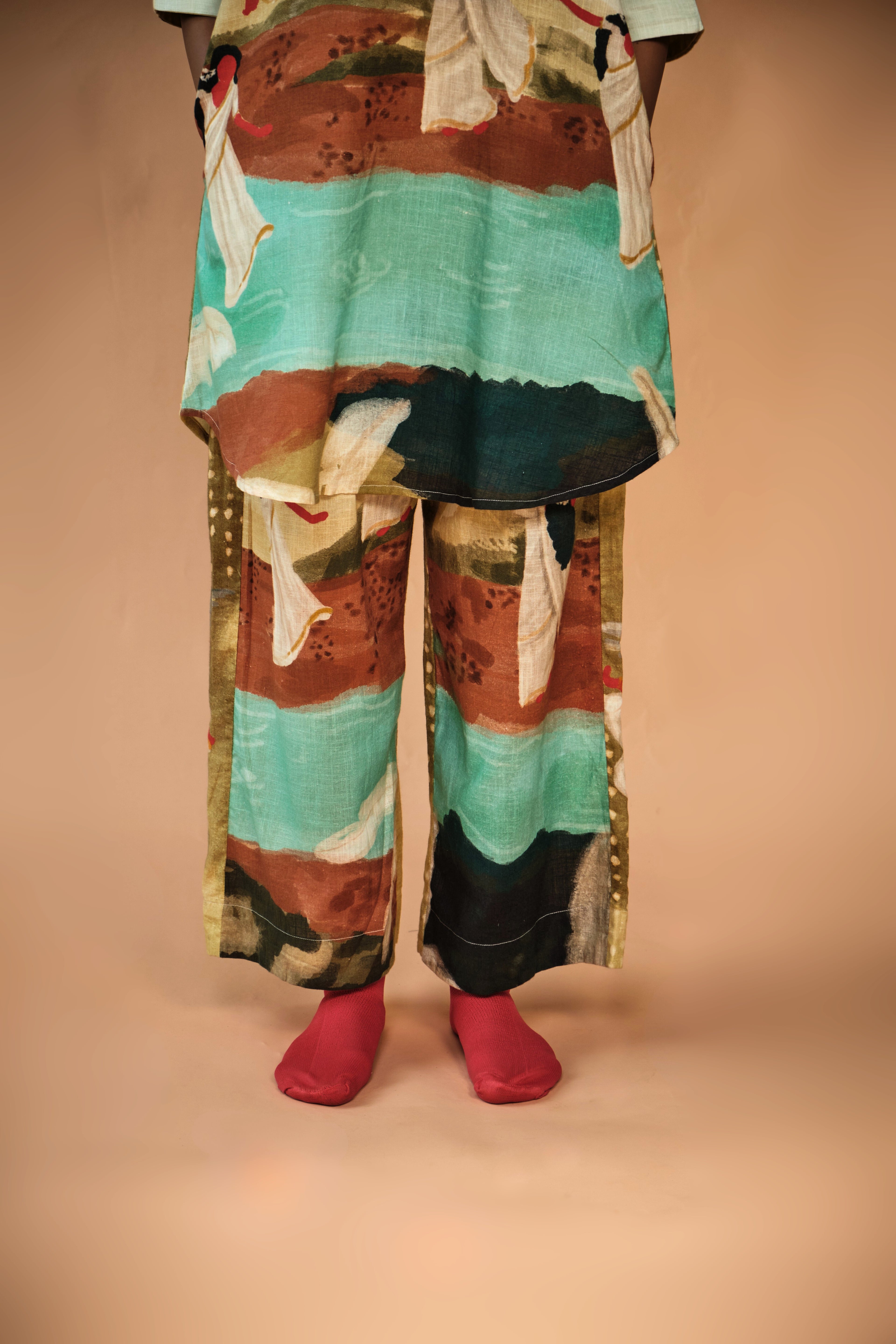 Lila co ord pant only (sandal)