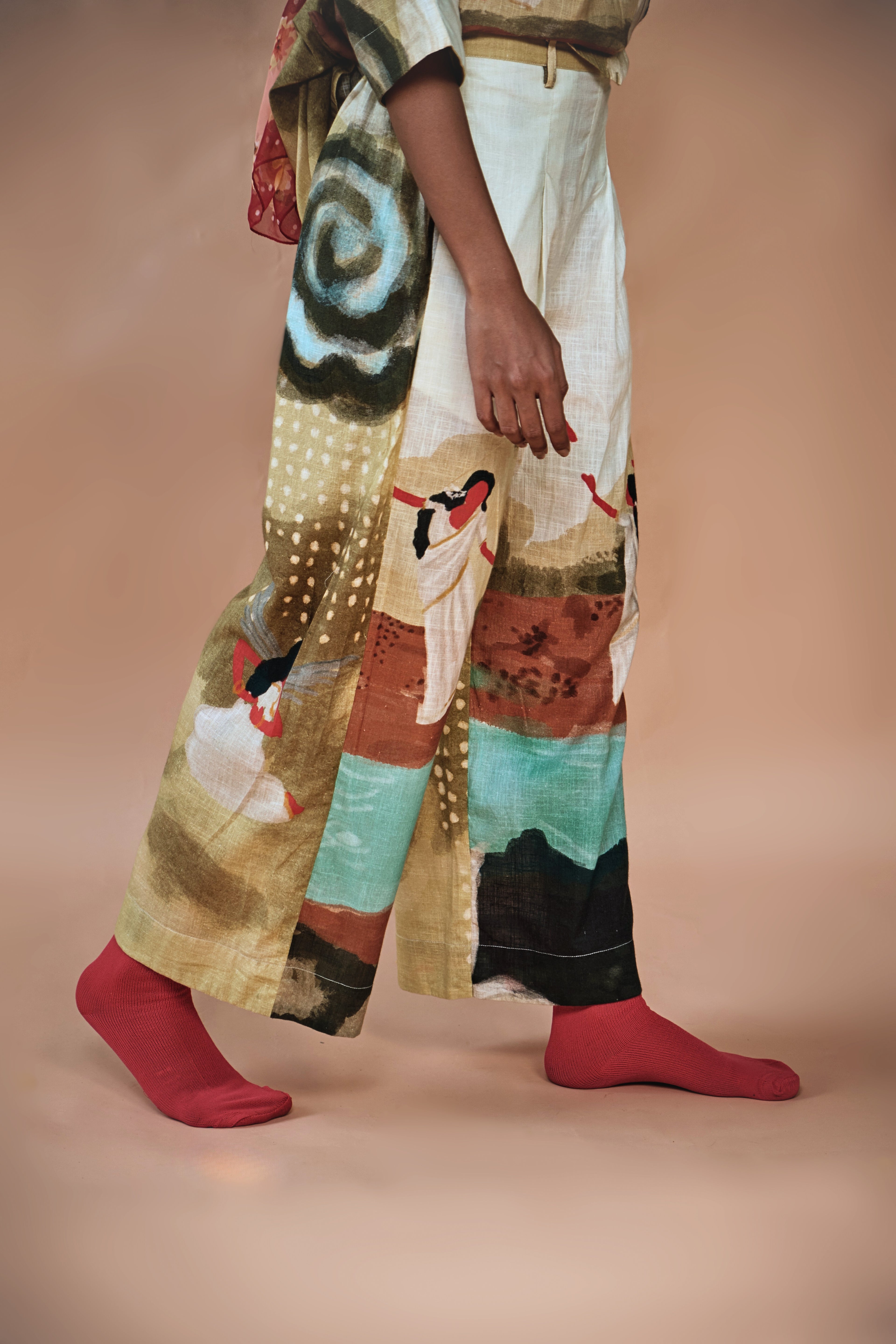 Lila co ord pant only (sandal)