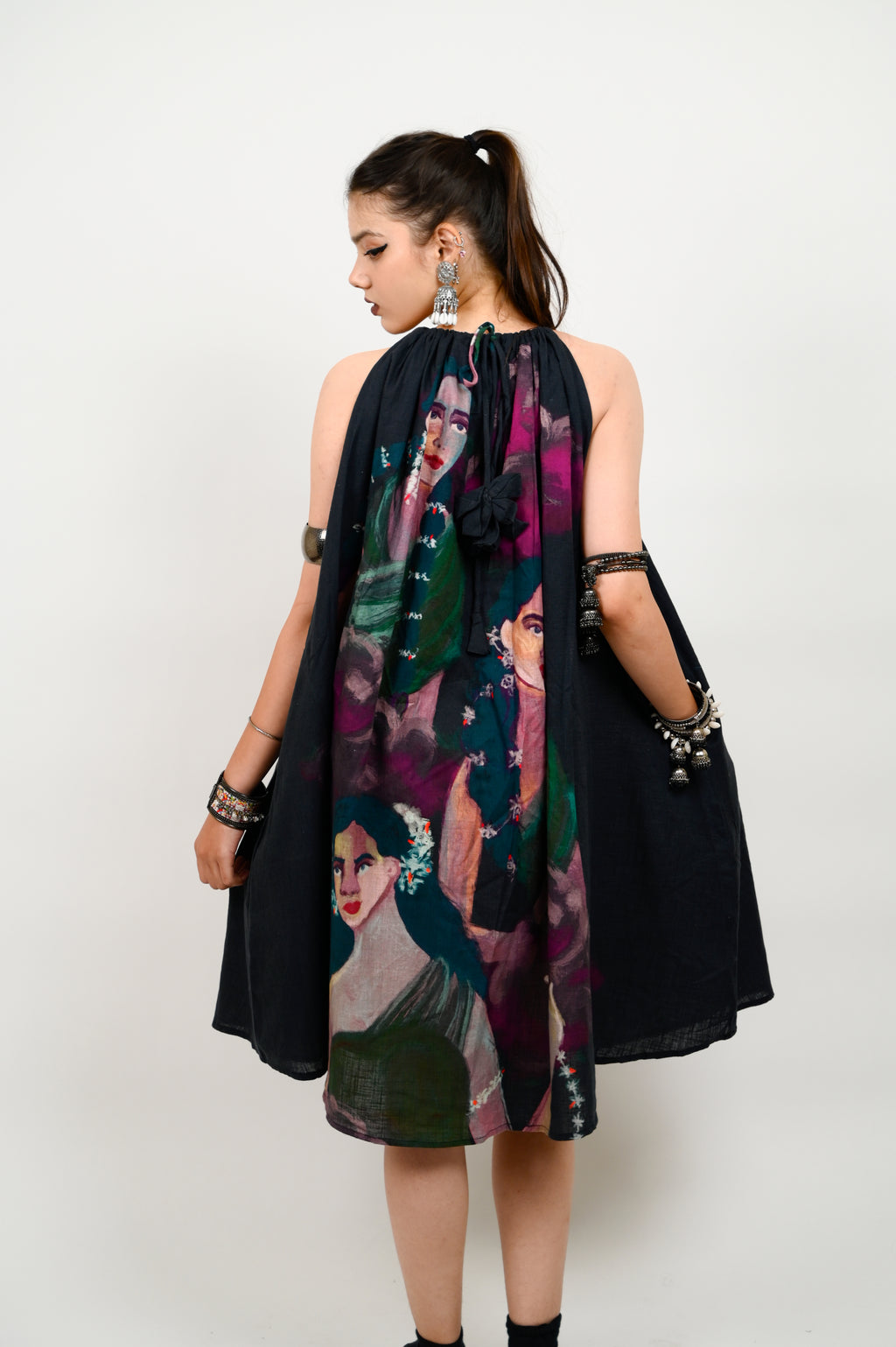 Mulaku halterneck dress (Short)