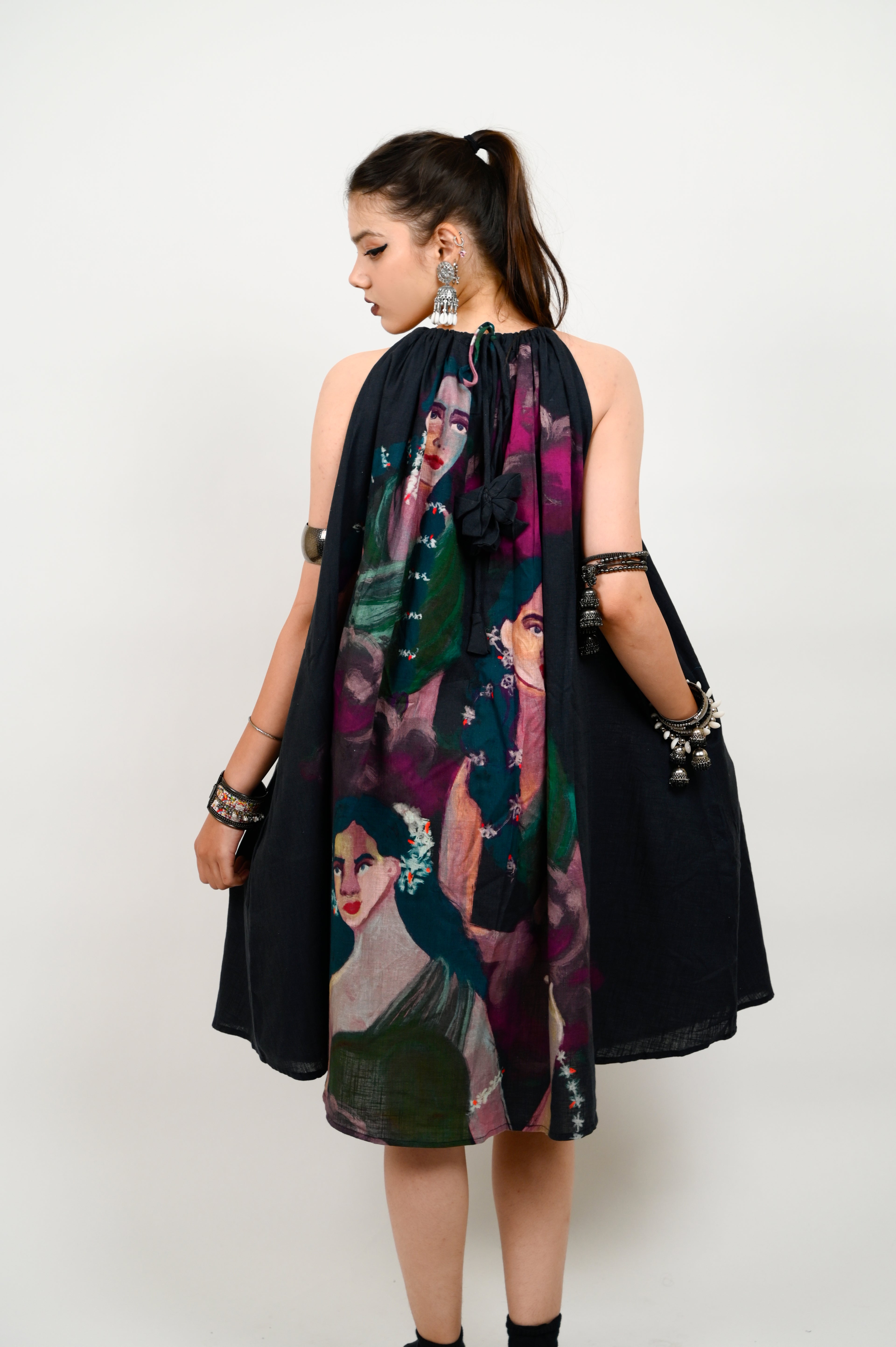 Mulaku halterneck dress (Short)