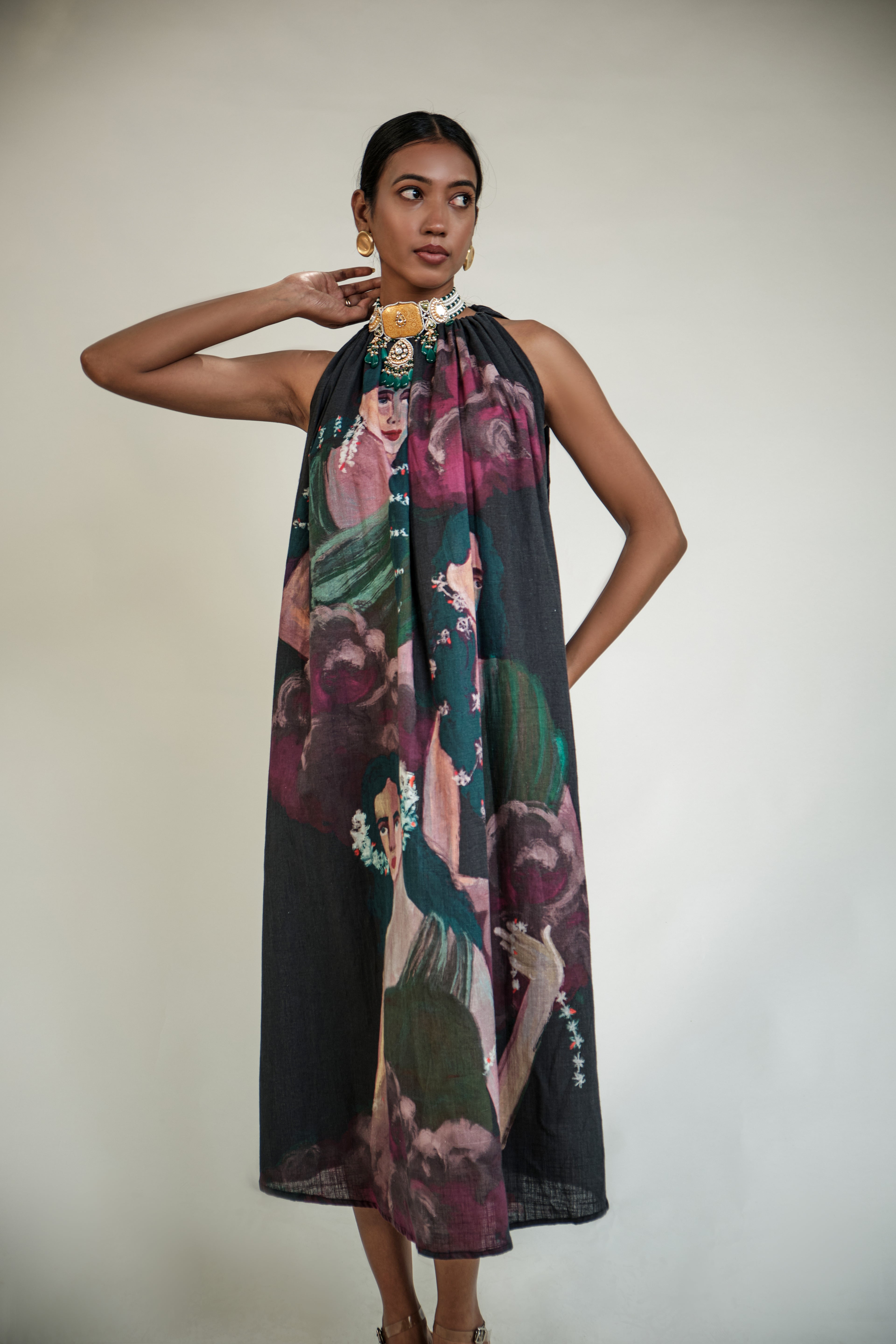 Mulaku halterneck (Long)