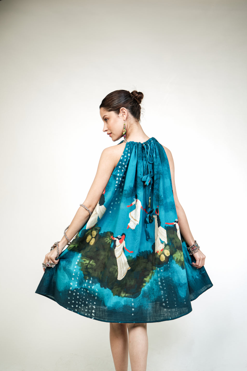 Kadhali halterneck - short