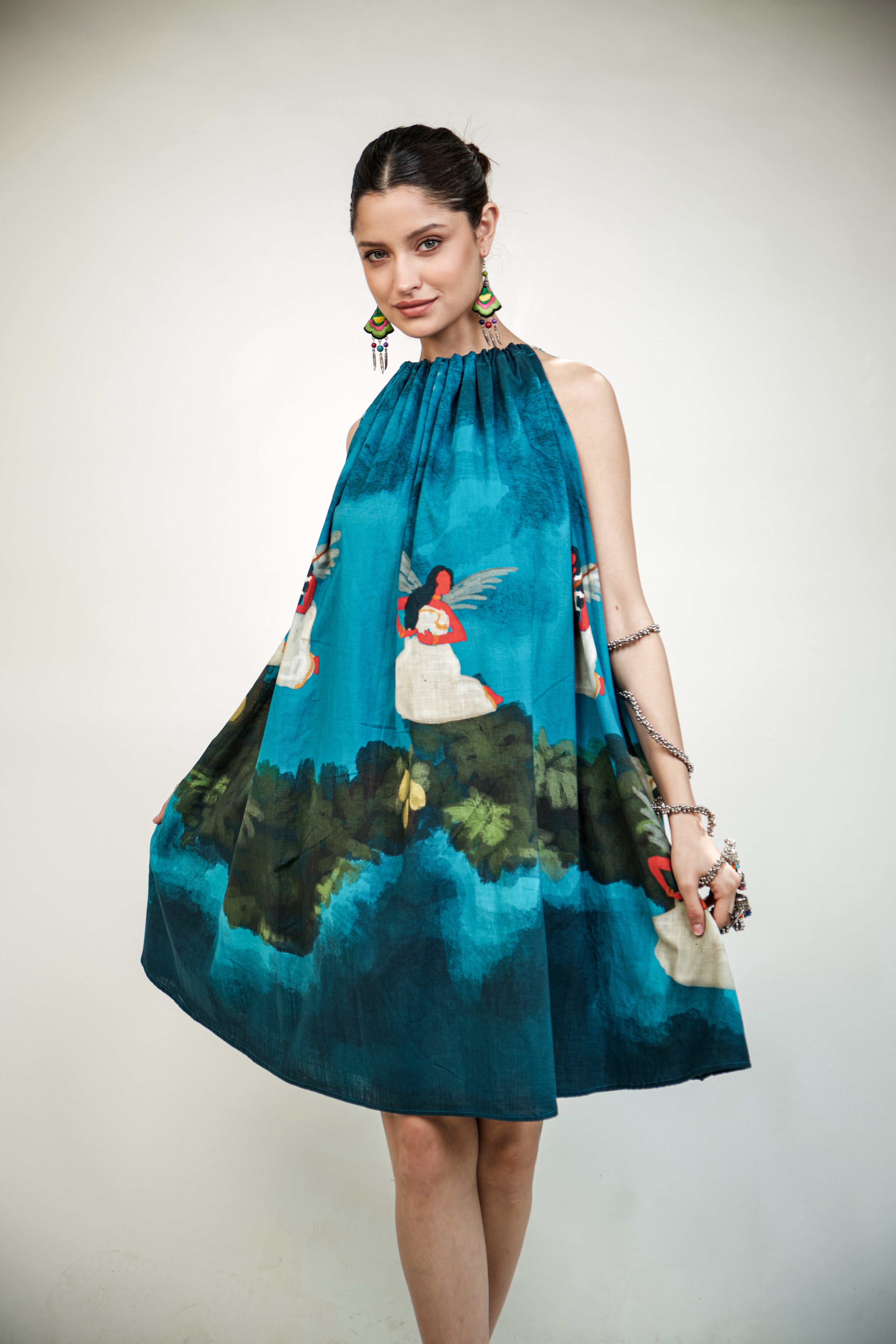 Kadhali halterneck - short