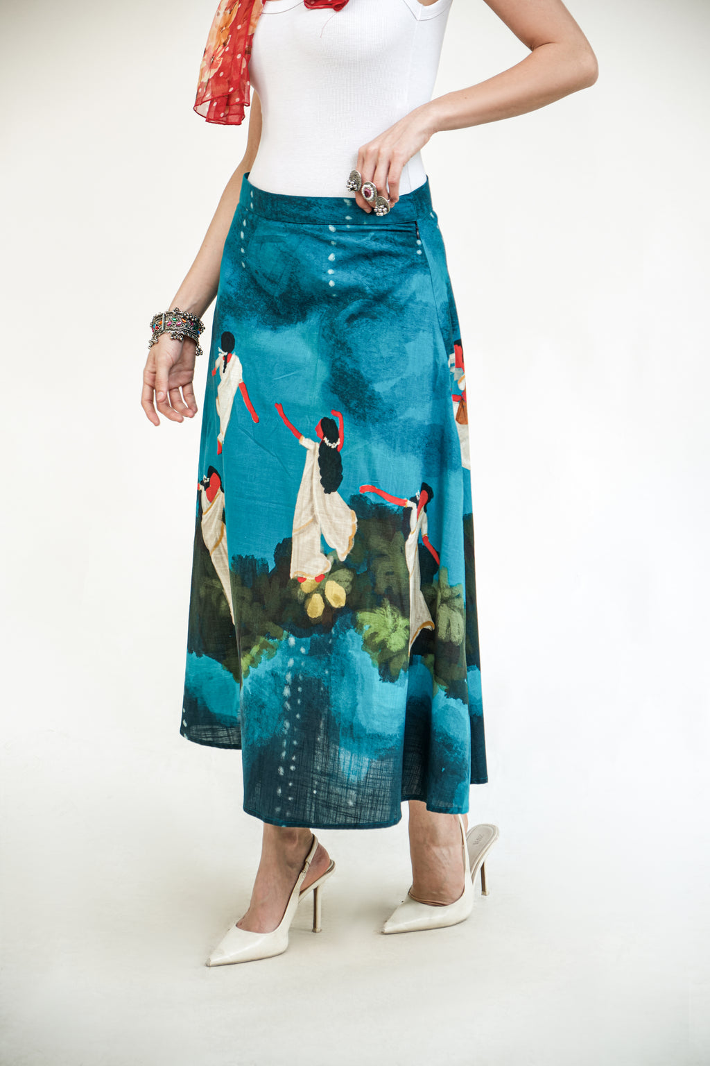 Lila blue skirt
