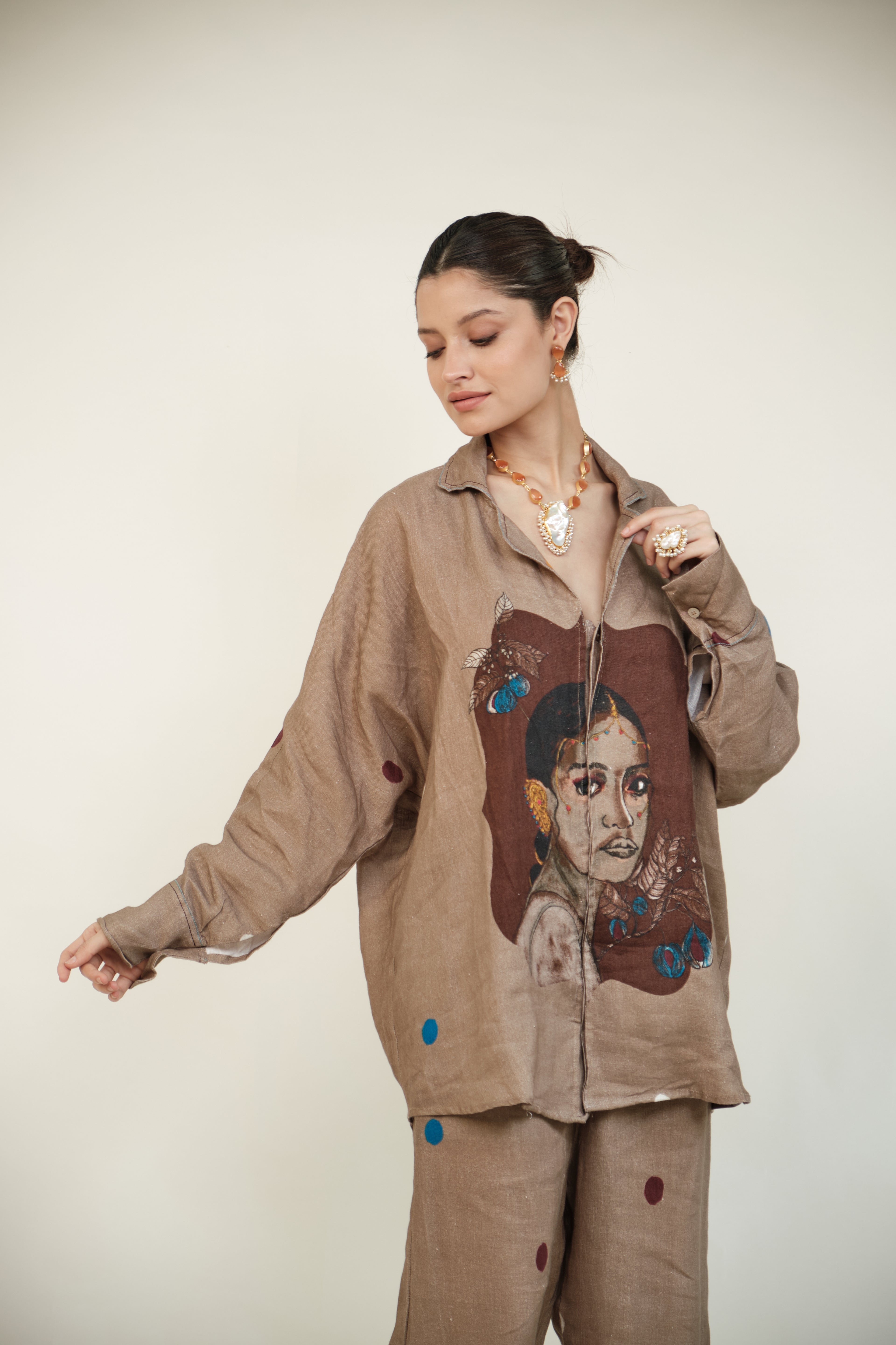 Jaathika shirt & pant set