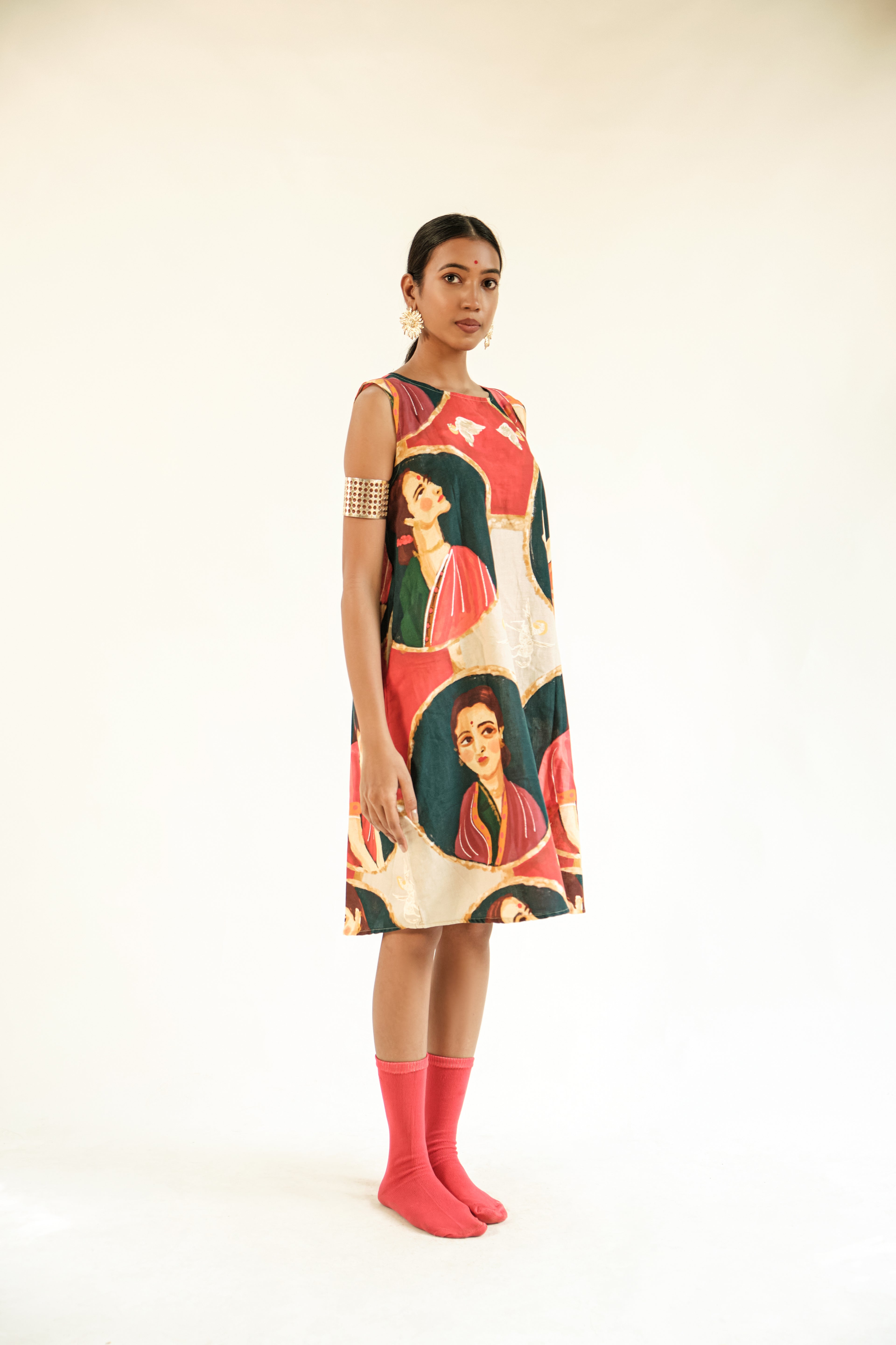 Ghadakam shift dress