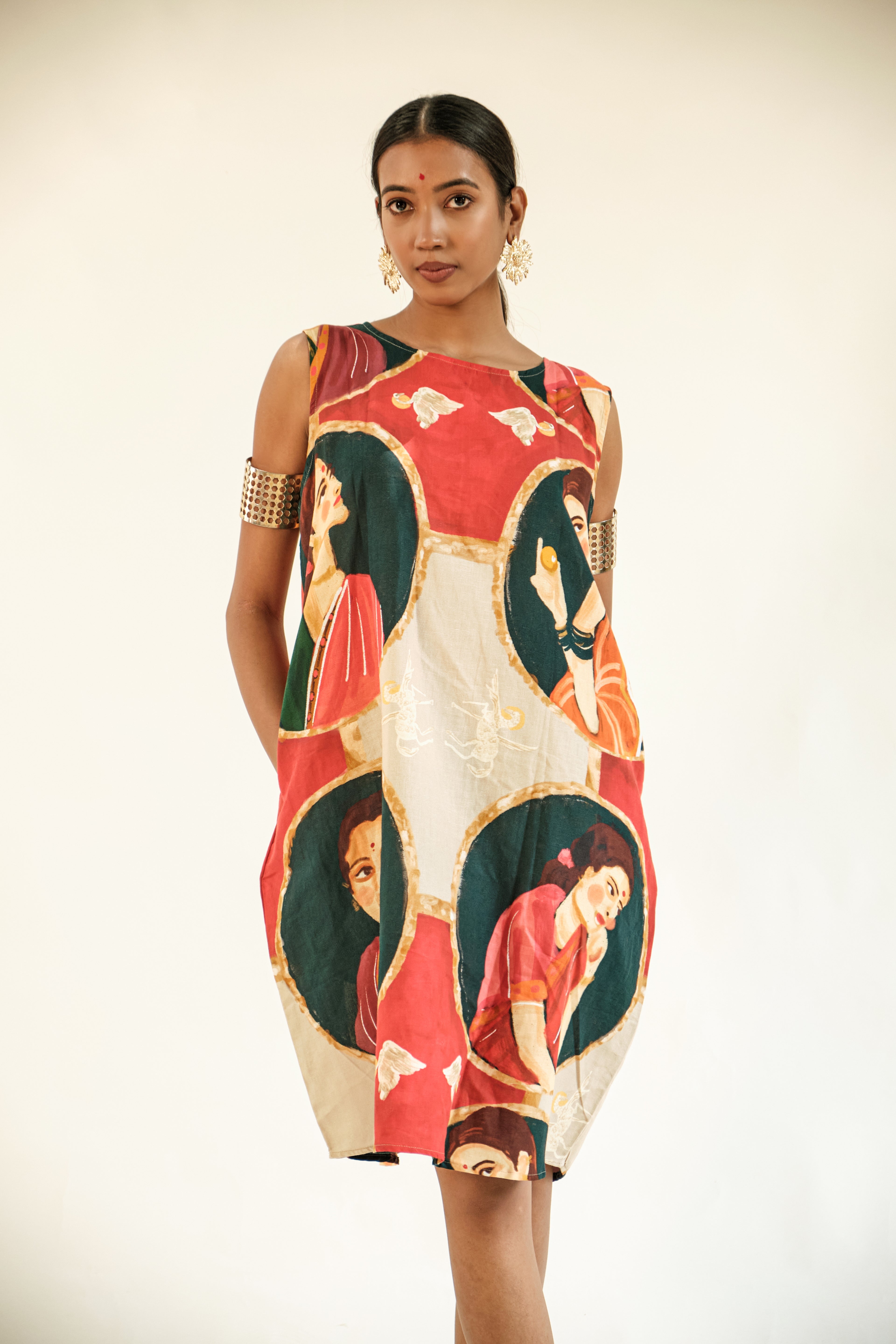 Ghadakam shift dress