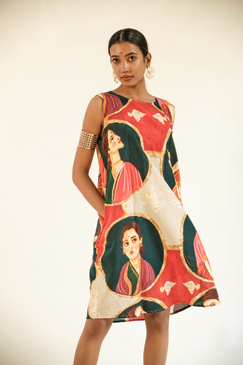 Ghadakam shift dress
