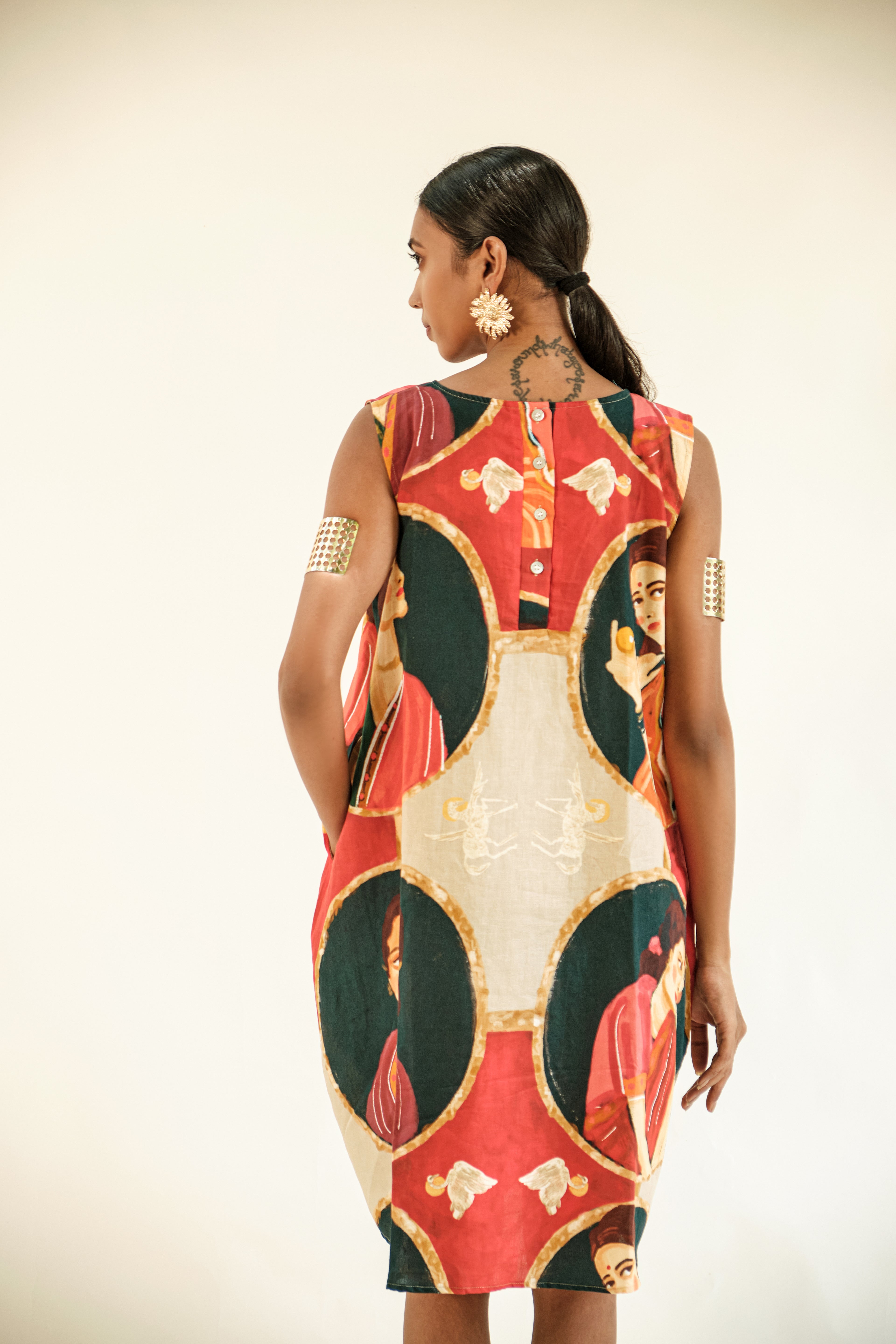 Ghadakam shift dress