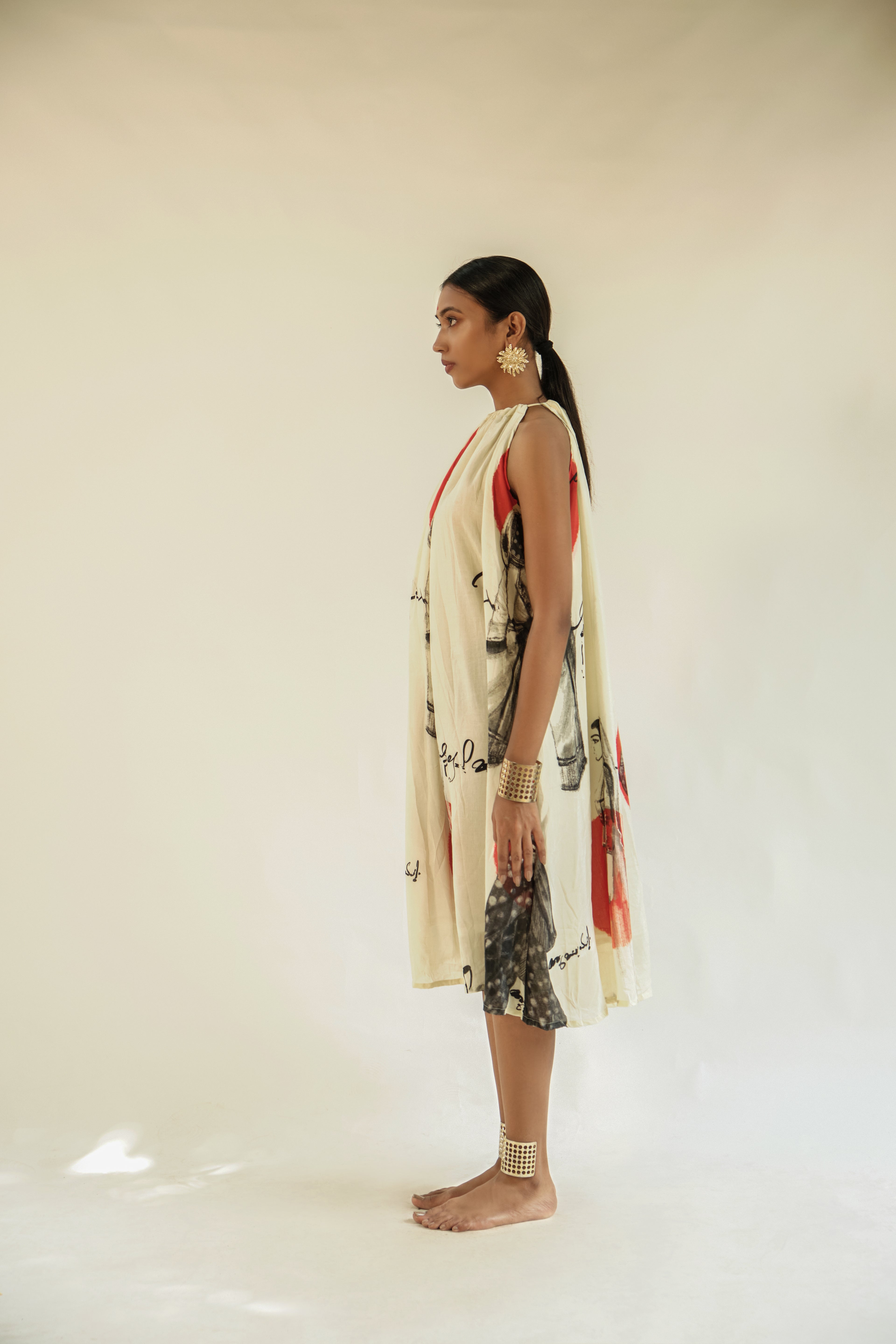 Stree pleated dress