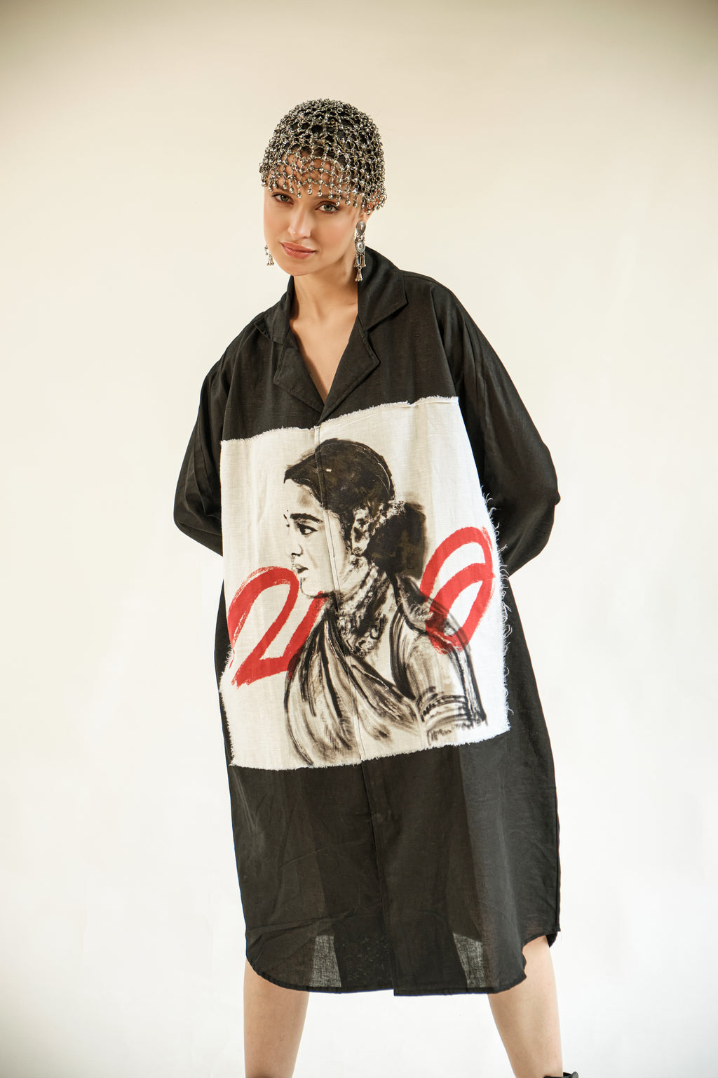 Vara black long shirt