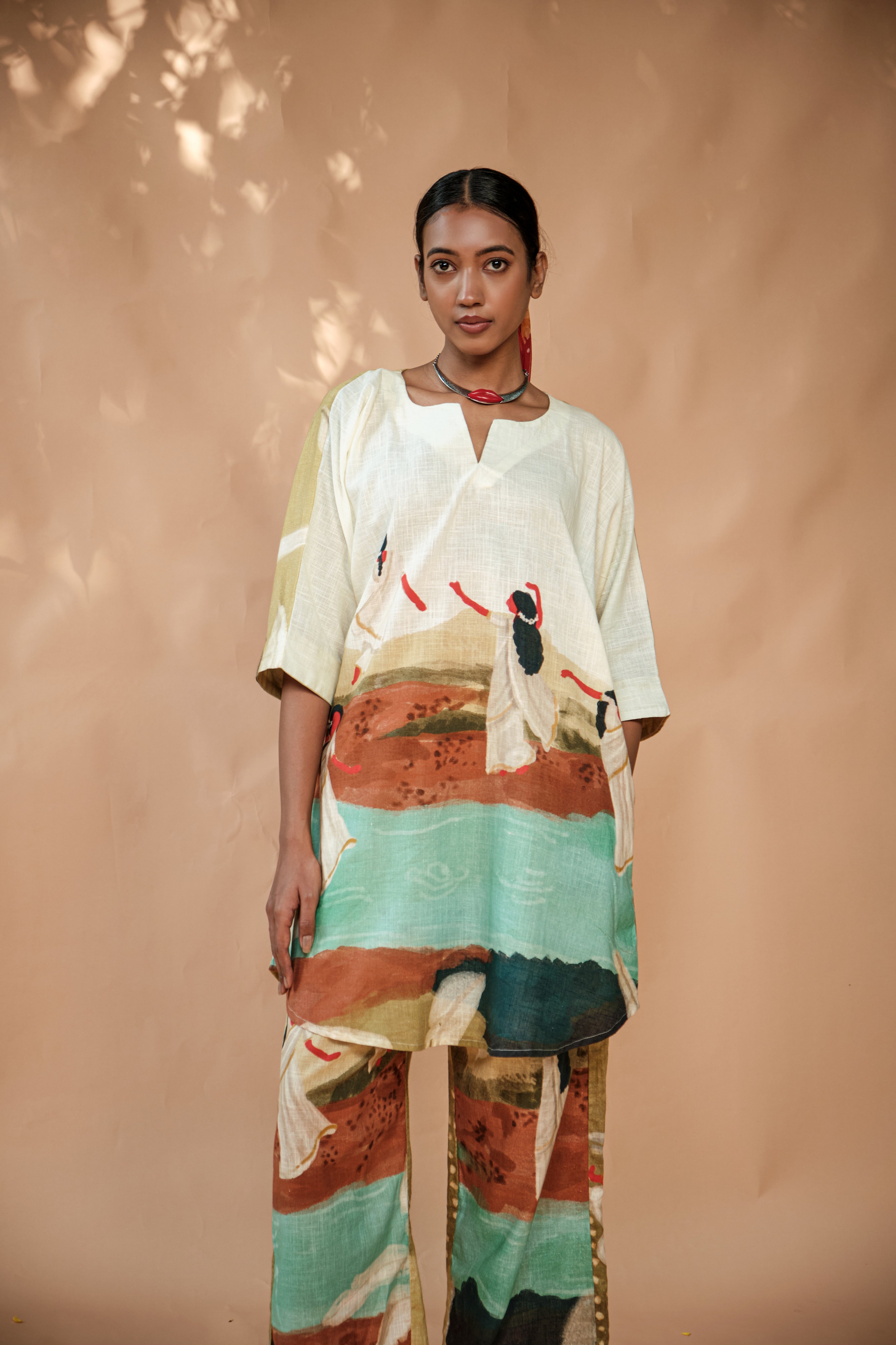 Lila co ord set - sandal