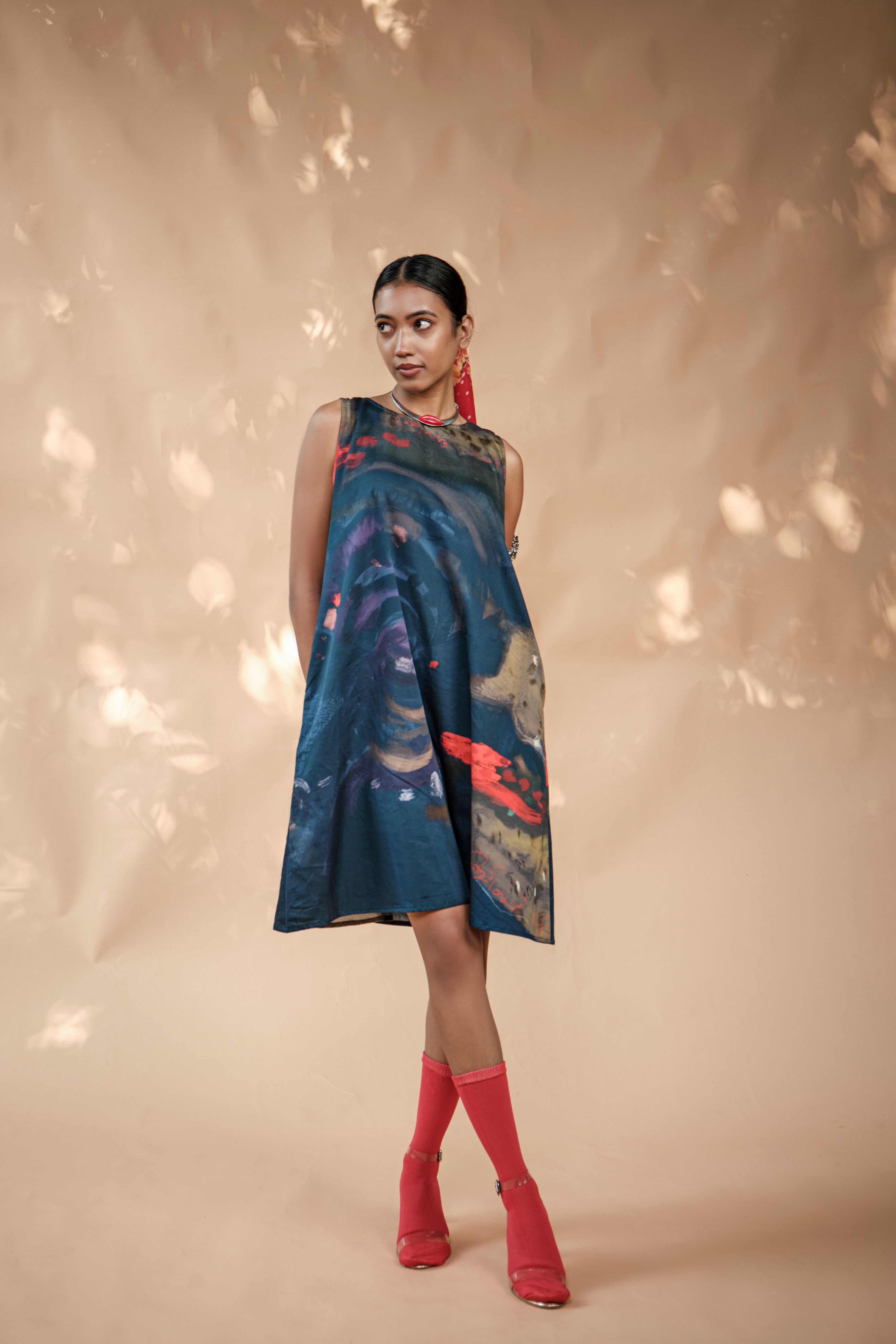 Aattam shift dress