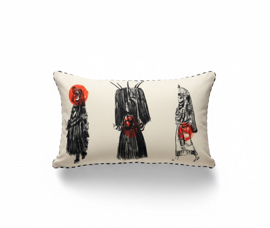 Theyyam cushion cover