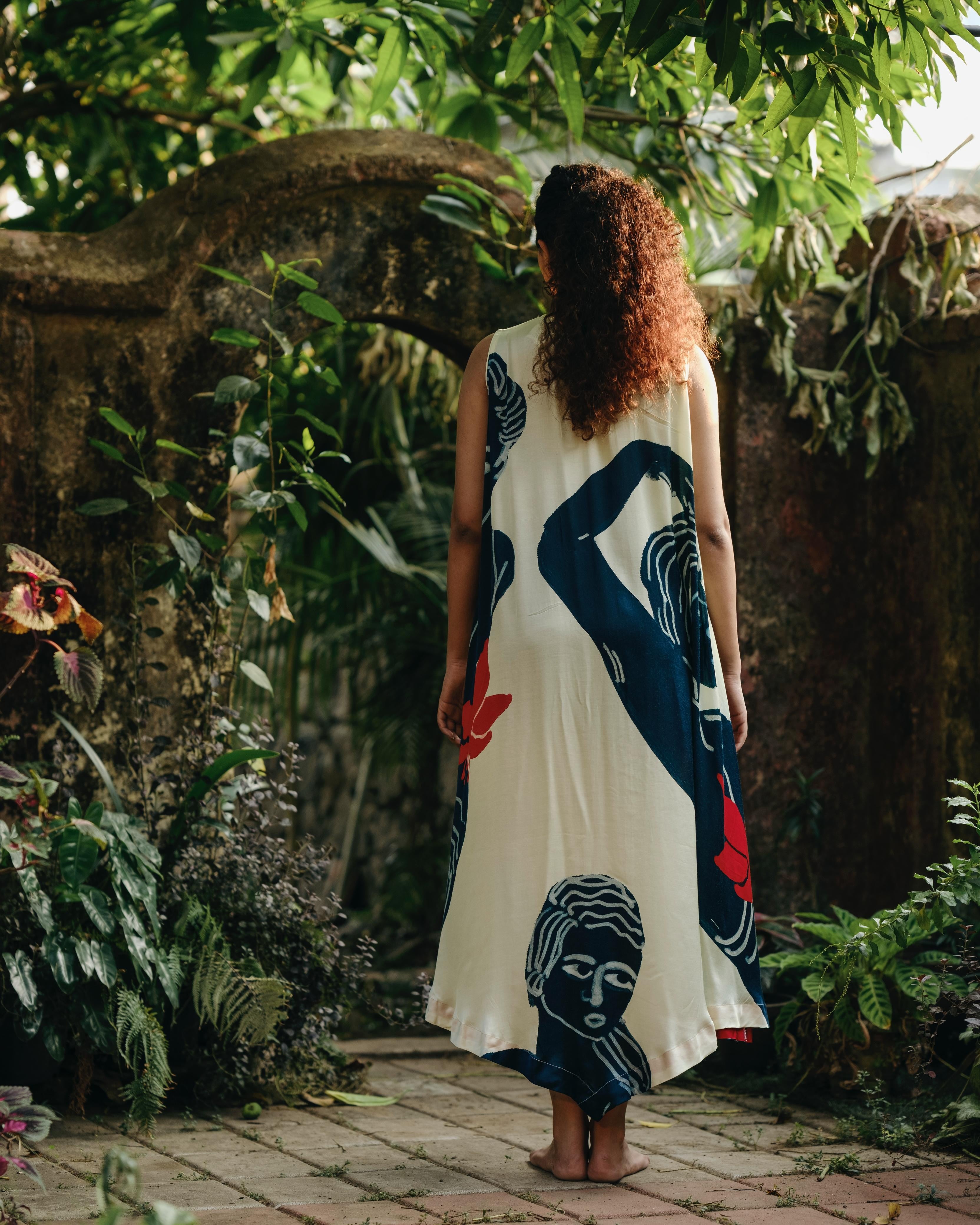 Moham maxi dress sleeveless - Limited pieces