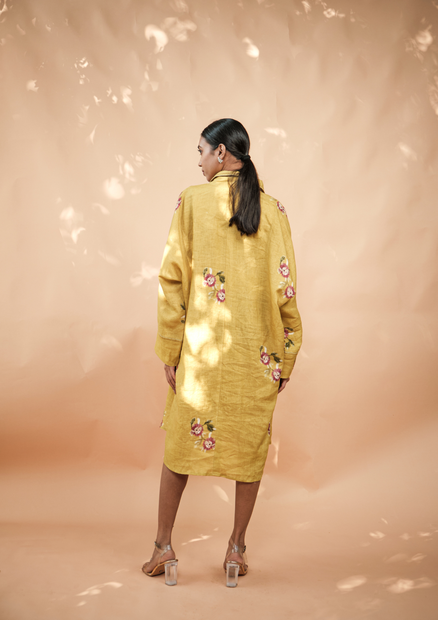 Manjal shirt dress