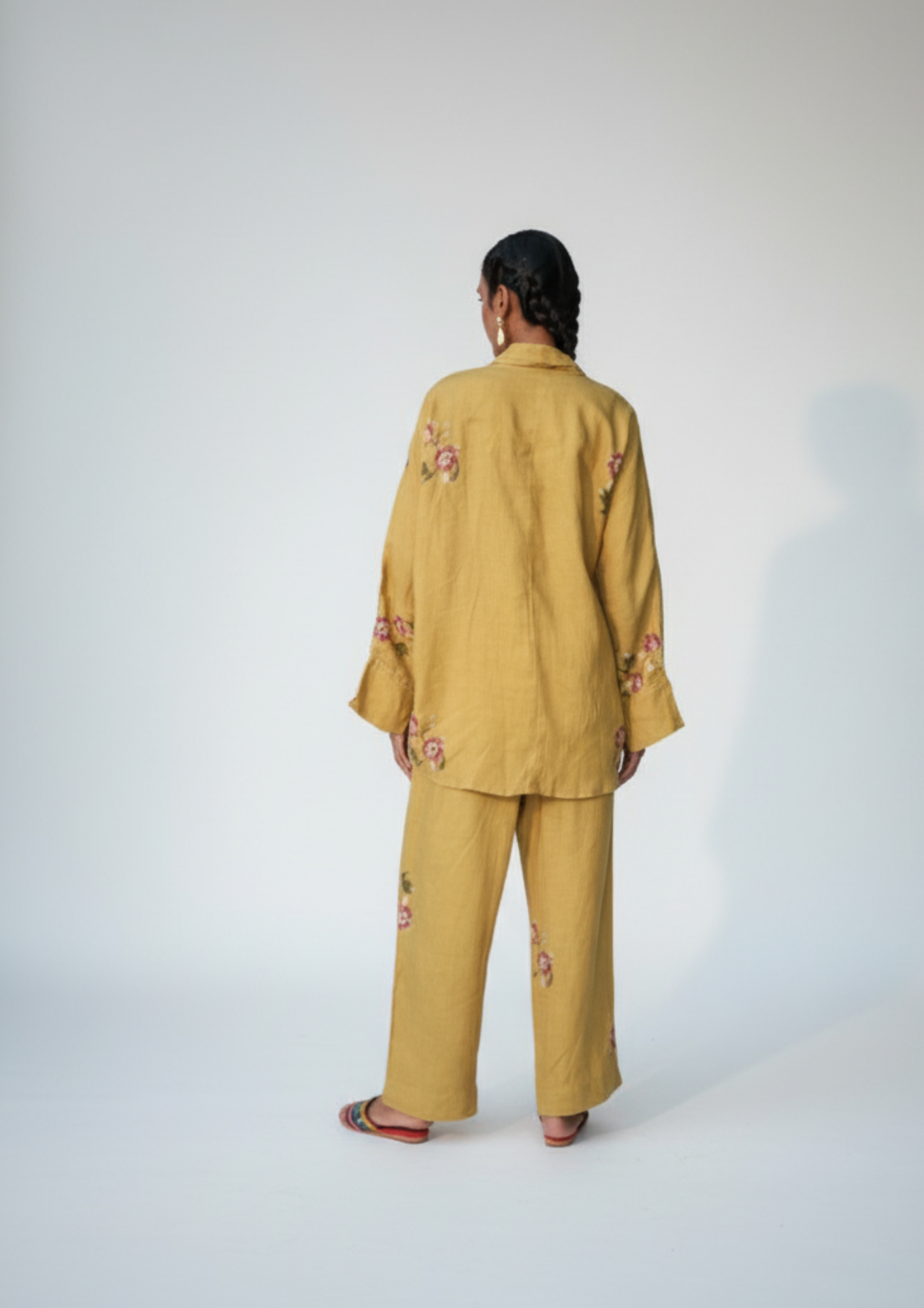 Manjal shirt & pant set