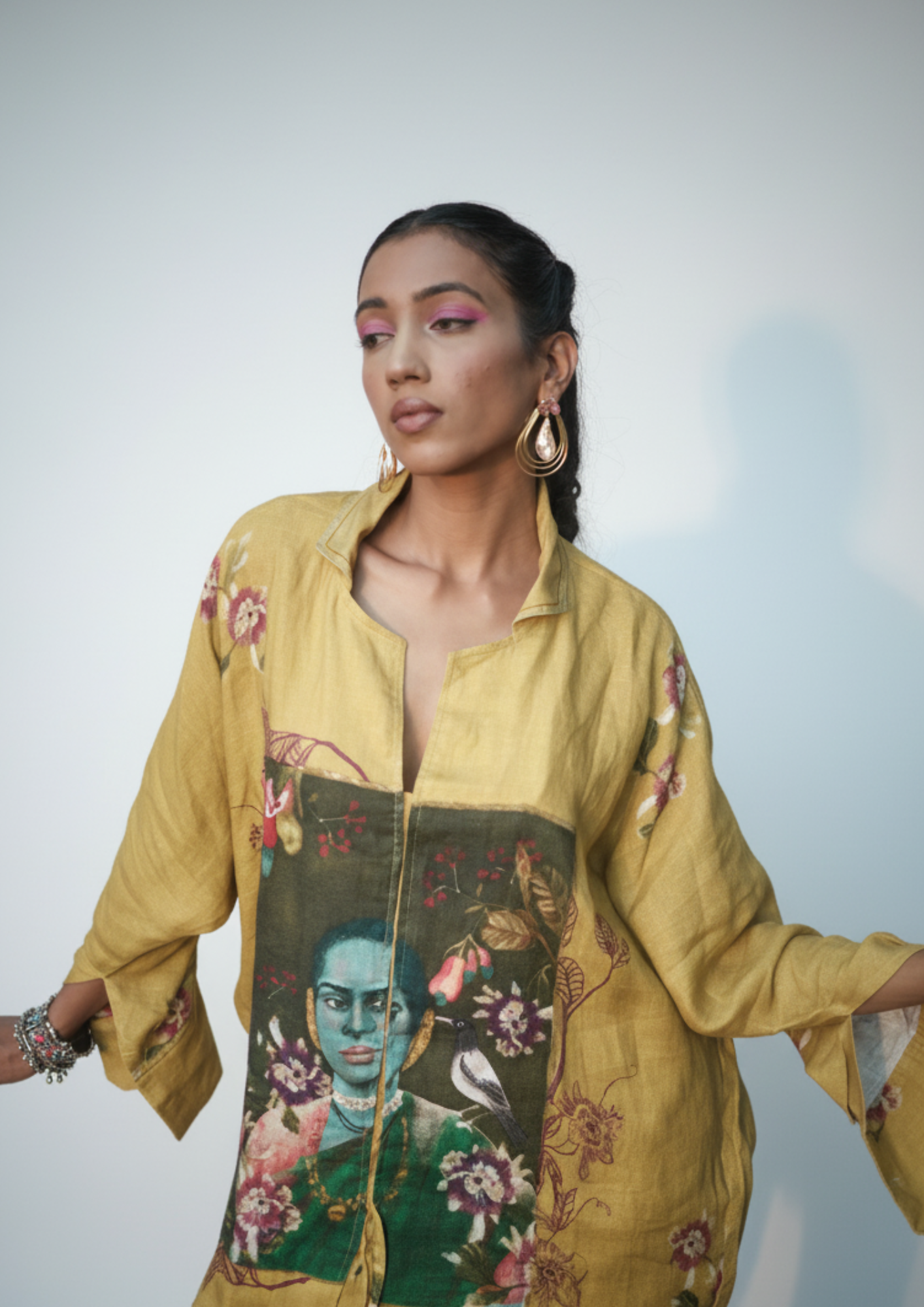 Manjal shirt & pant set