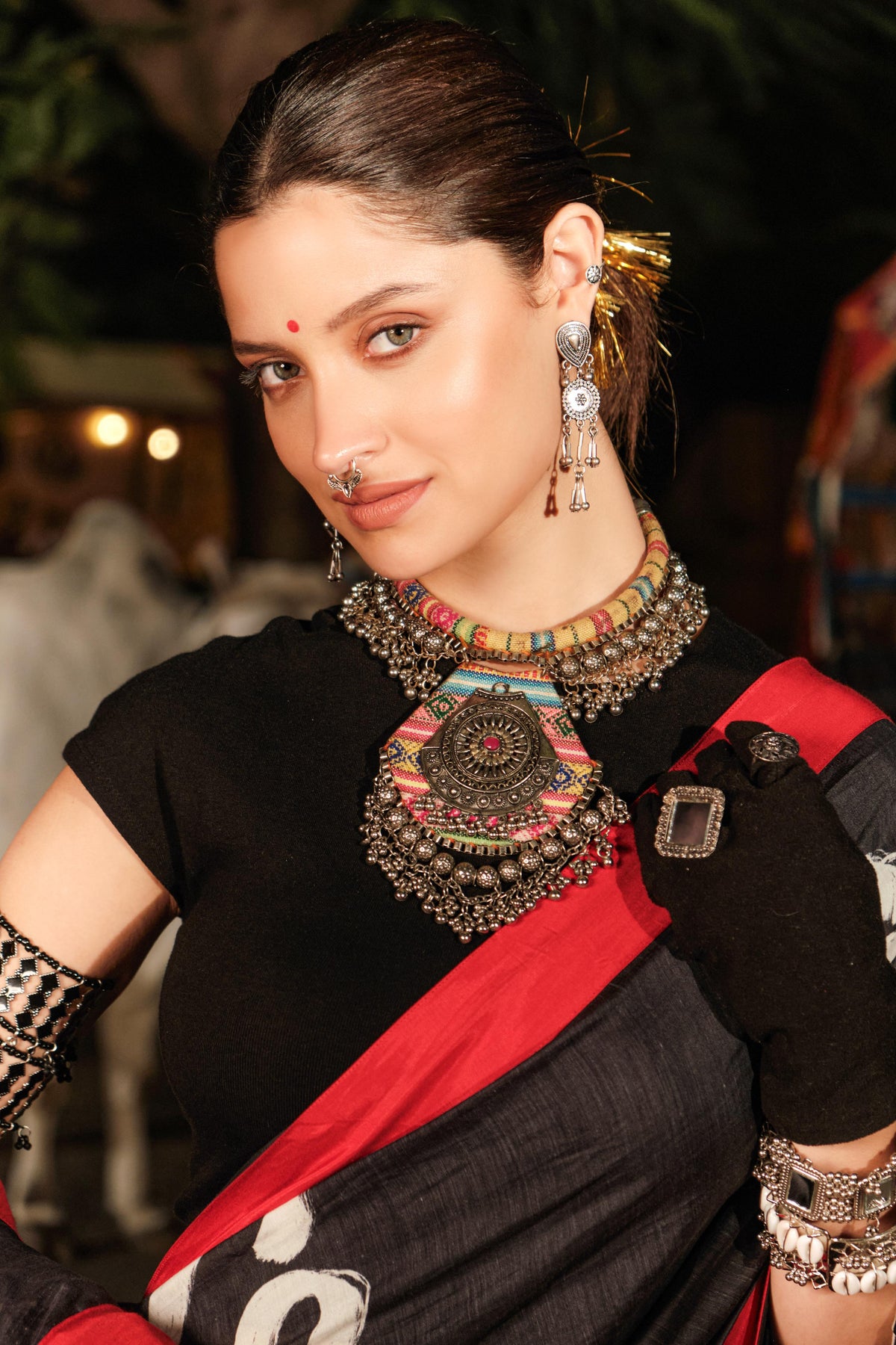 Aksharam saree